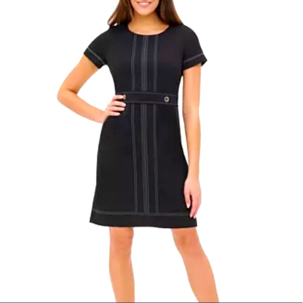 Black Tommy Hilfiger Sheath Dress.